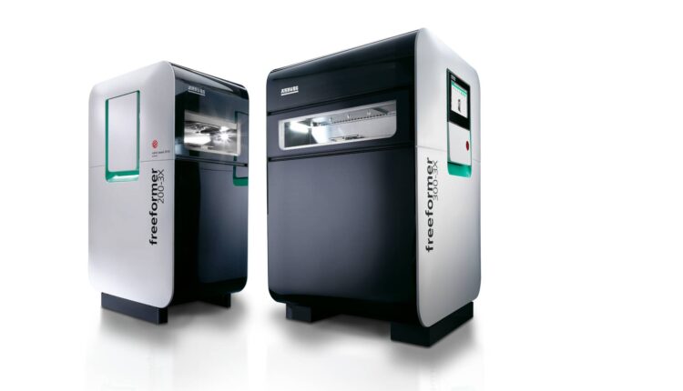 A freeformer 200-3X and a high-temperature freeformer 300-3X will be in operation at Faberlab to produce benchmark parts using the APF method.
