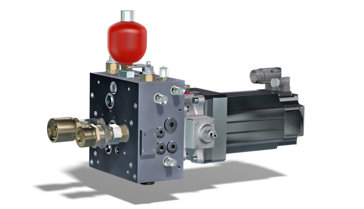 Moog Introduces New Electrohydrostatic Pump System (EPS): Highest Energy Efficiency in the Smallest Space.